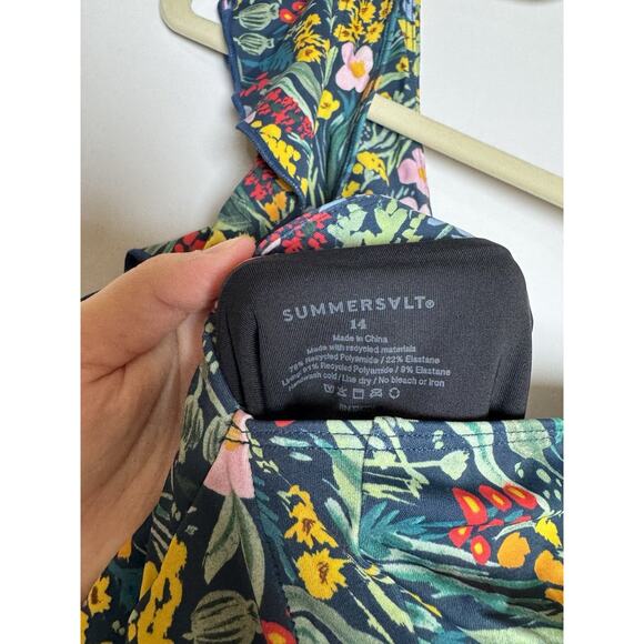 Summersalt Floral One Piece Swimsuit - Multicolor - Picture 8 of 8